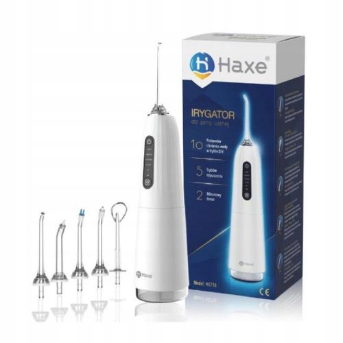 Haxe Irygator Bezprzewodowy Premium Biały HX718