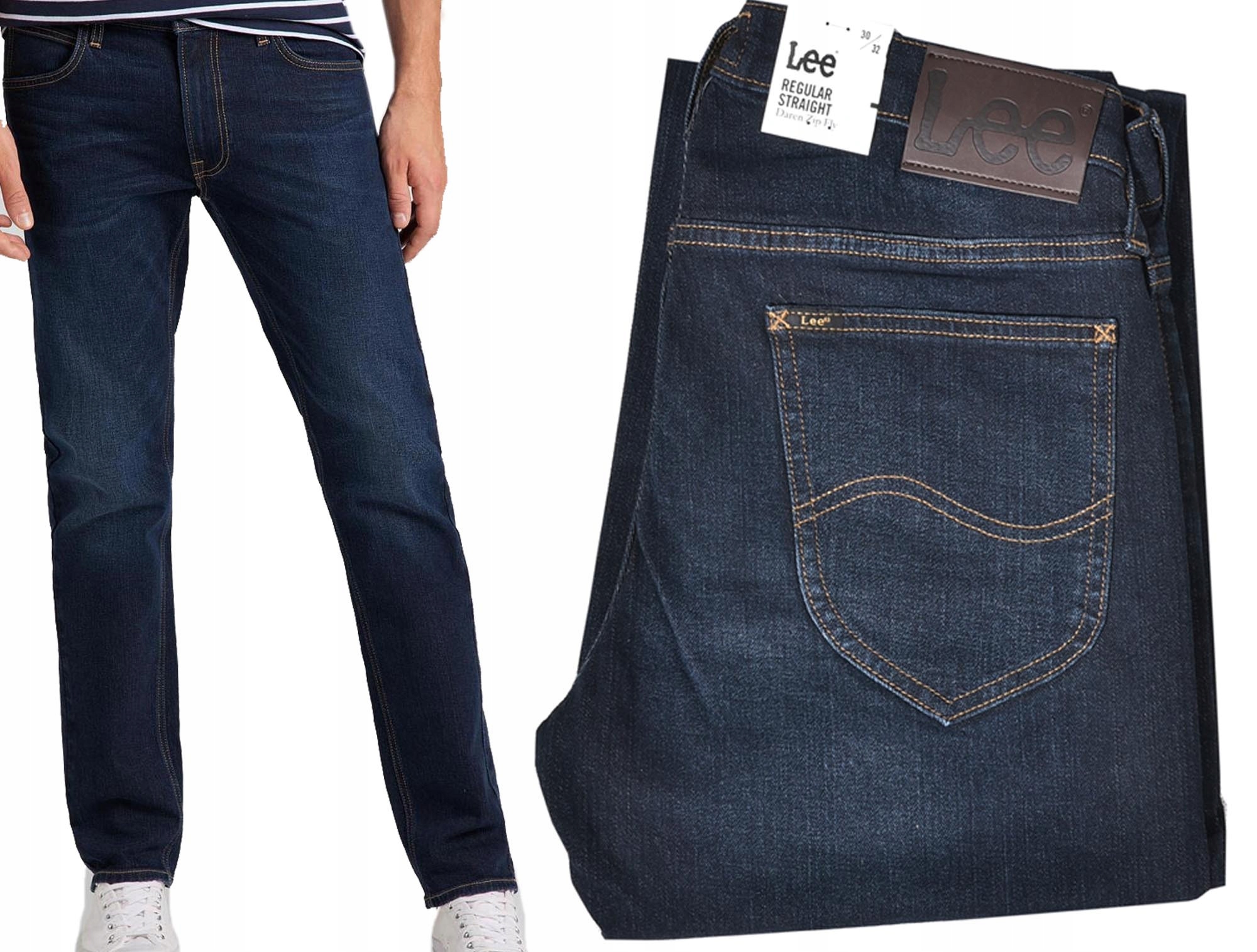 

Lee Daren proste spodnie jeans Zip W30 L32
