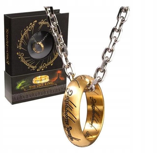 Pán Prstenů, Přívěskový Kroužek Z Nerezové Oceli Na Řetízku