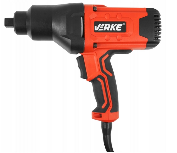 KLUCZ UDAROWY ELEKTRYCZNY 1/2 800Nm SAMOCHODOWY DO KÓŁ +NASADKI UDAROWE Marka Verke