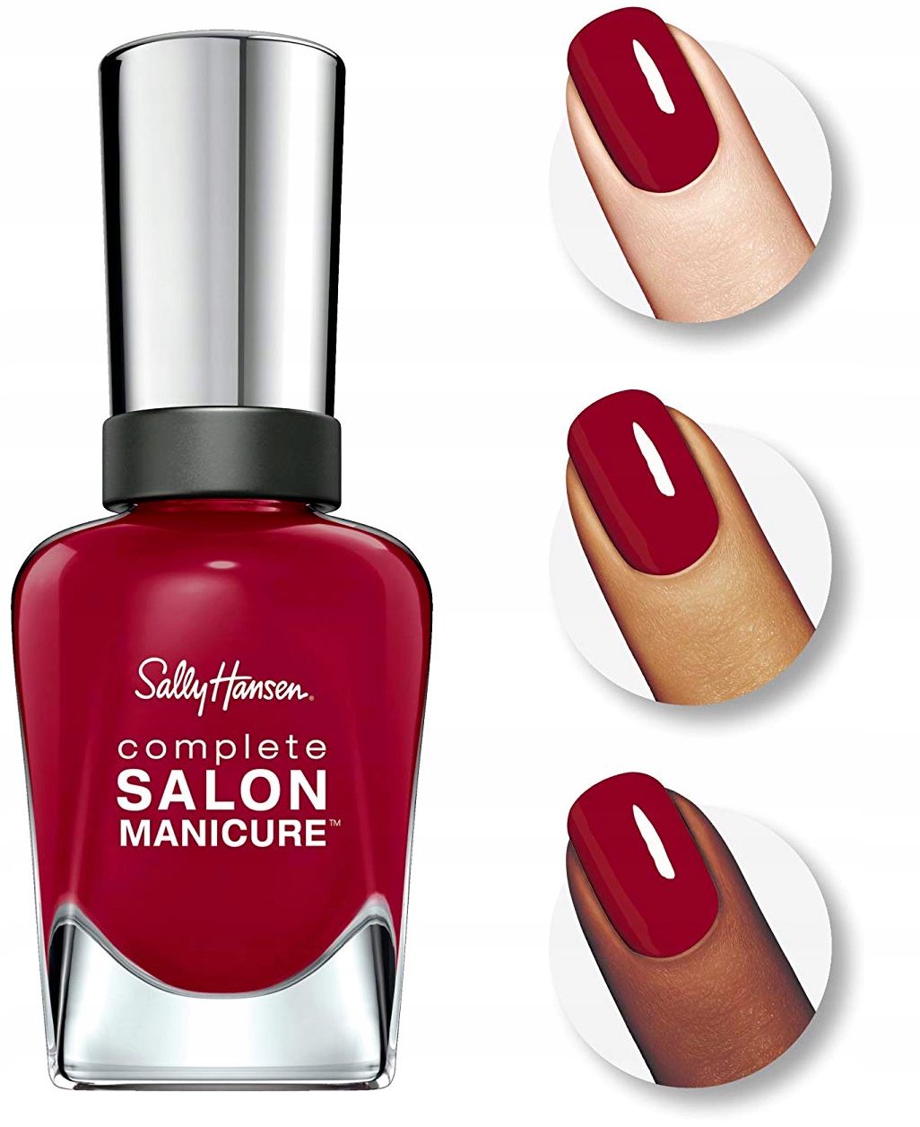 

Sally Hansen Salon Complete Lakier Red It