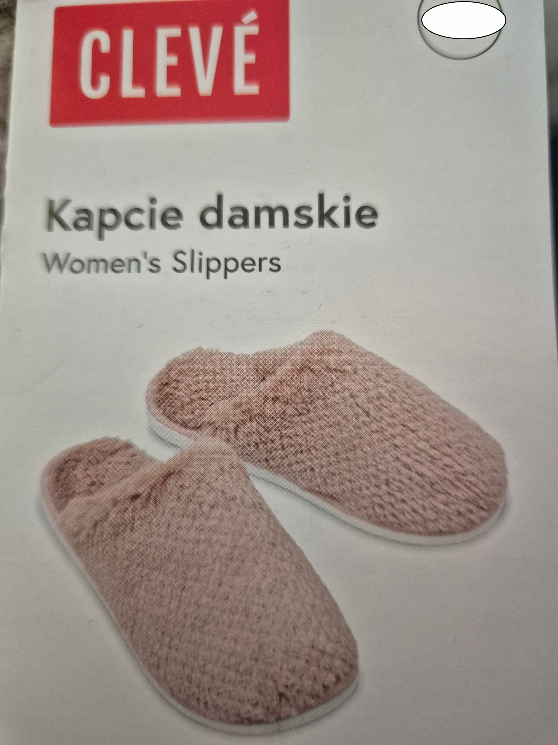 74* Cleve kapcie damskie rozm. 36-37