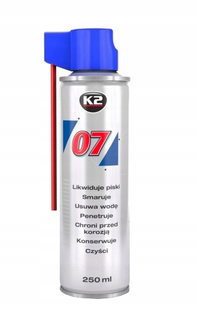 

K2 007 Odrdzewiacz Uniwersalny Smar Czyści 250ml