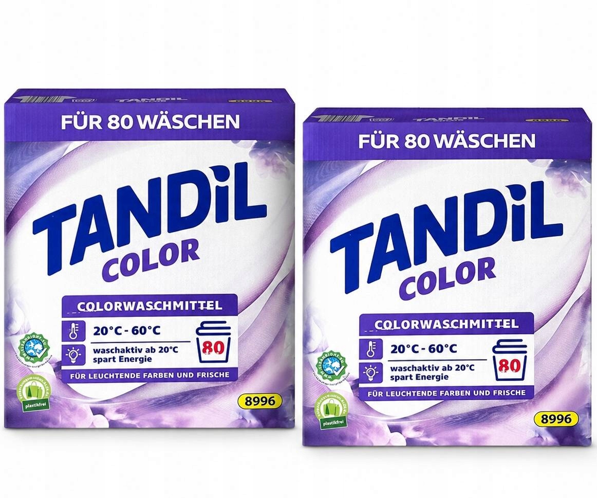 Tandil Prášek na praní barevných tkanin Silný prací prostředek z Německa 2x80p