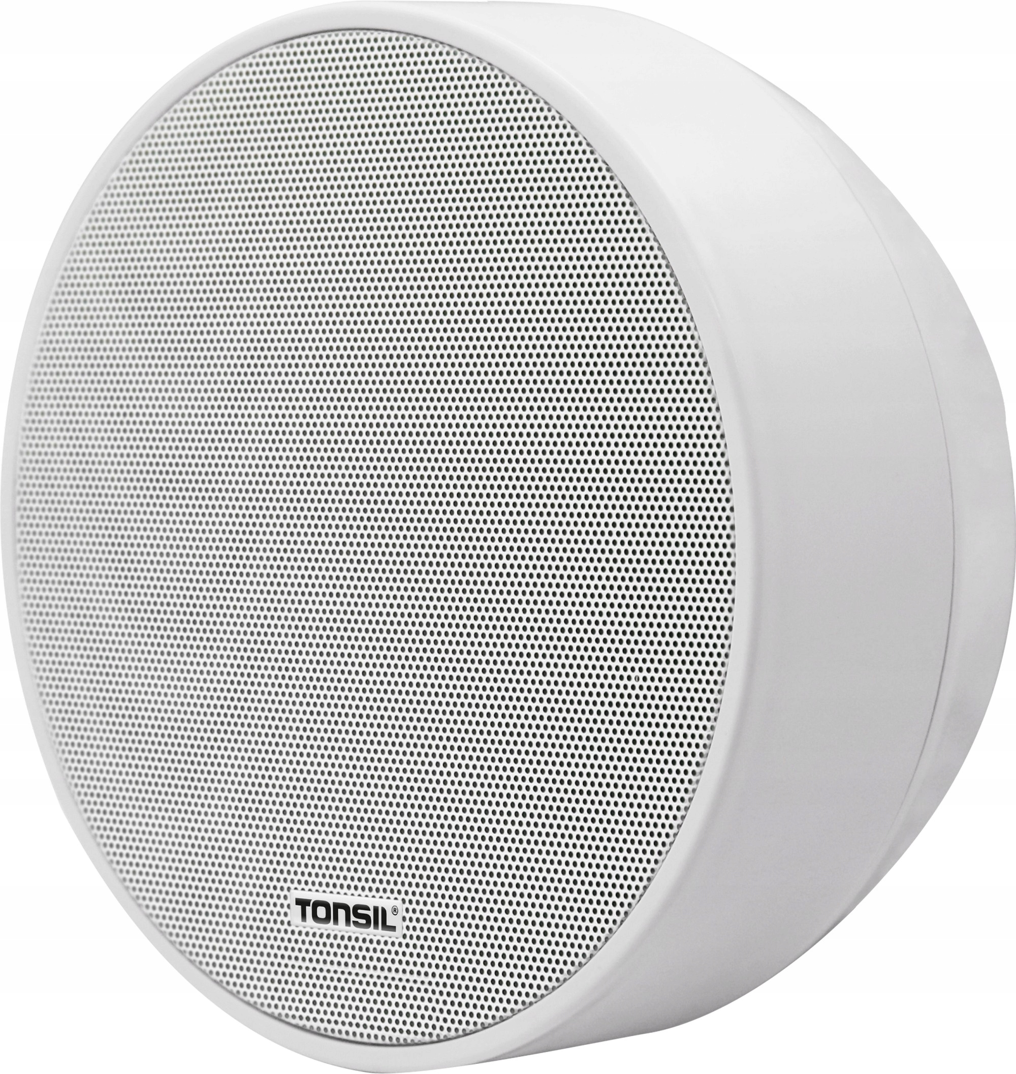 Stropní nástěnný reproduktor Tonsil ZGSU5100 Ohnivzdorný EN54 12W 100V Bílý