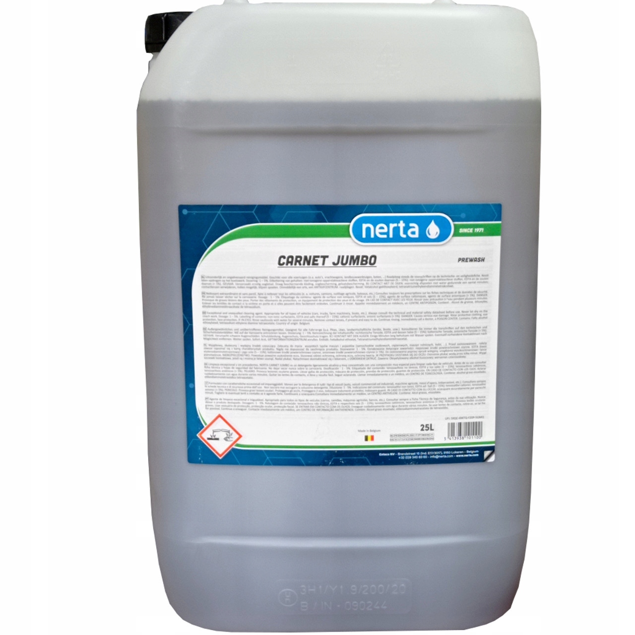 

Nerta Carnet Jumbo 25L Aktywna Piana