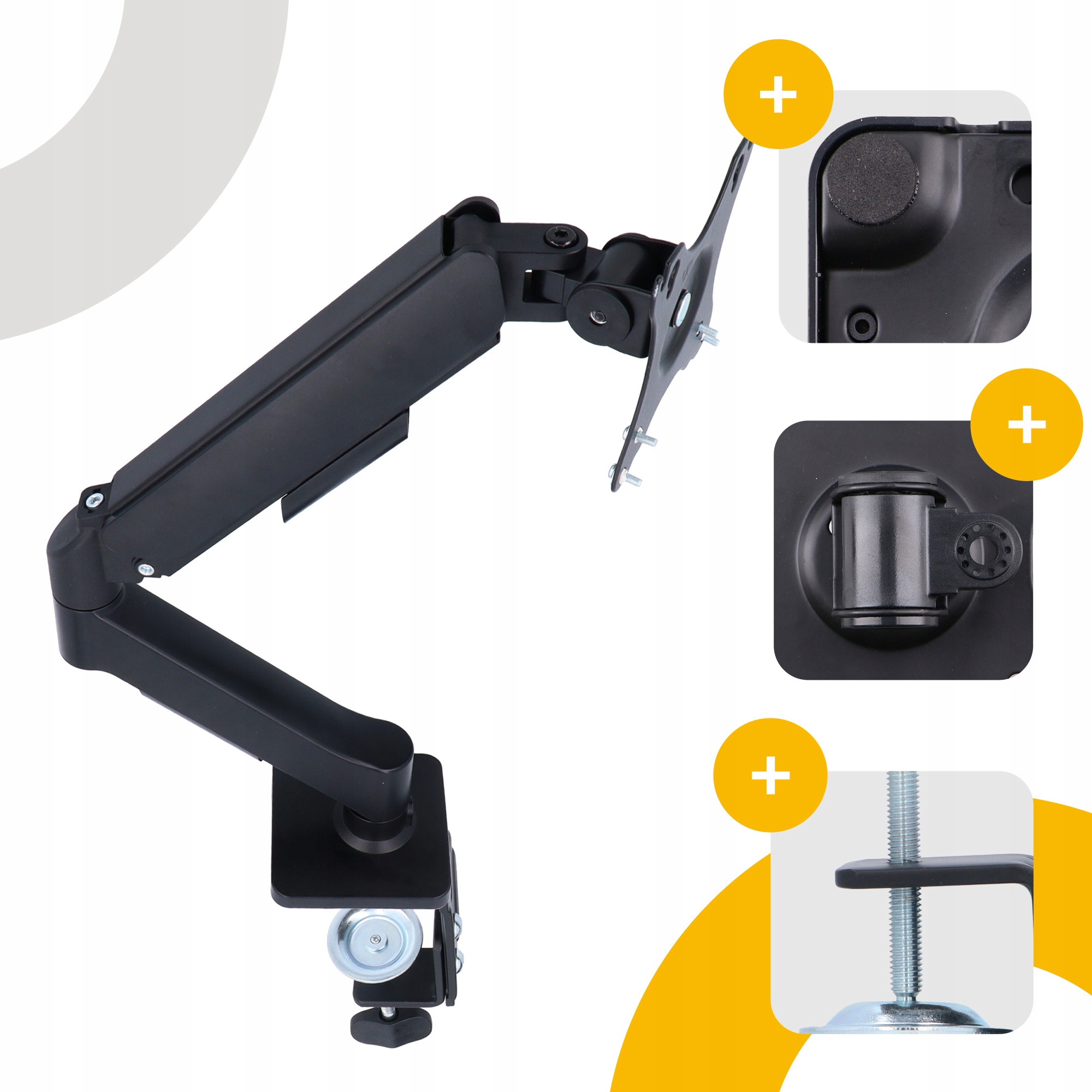 Držák monitoru 17-32 nastavitelný stolní stativ základna stojan rameno
