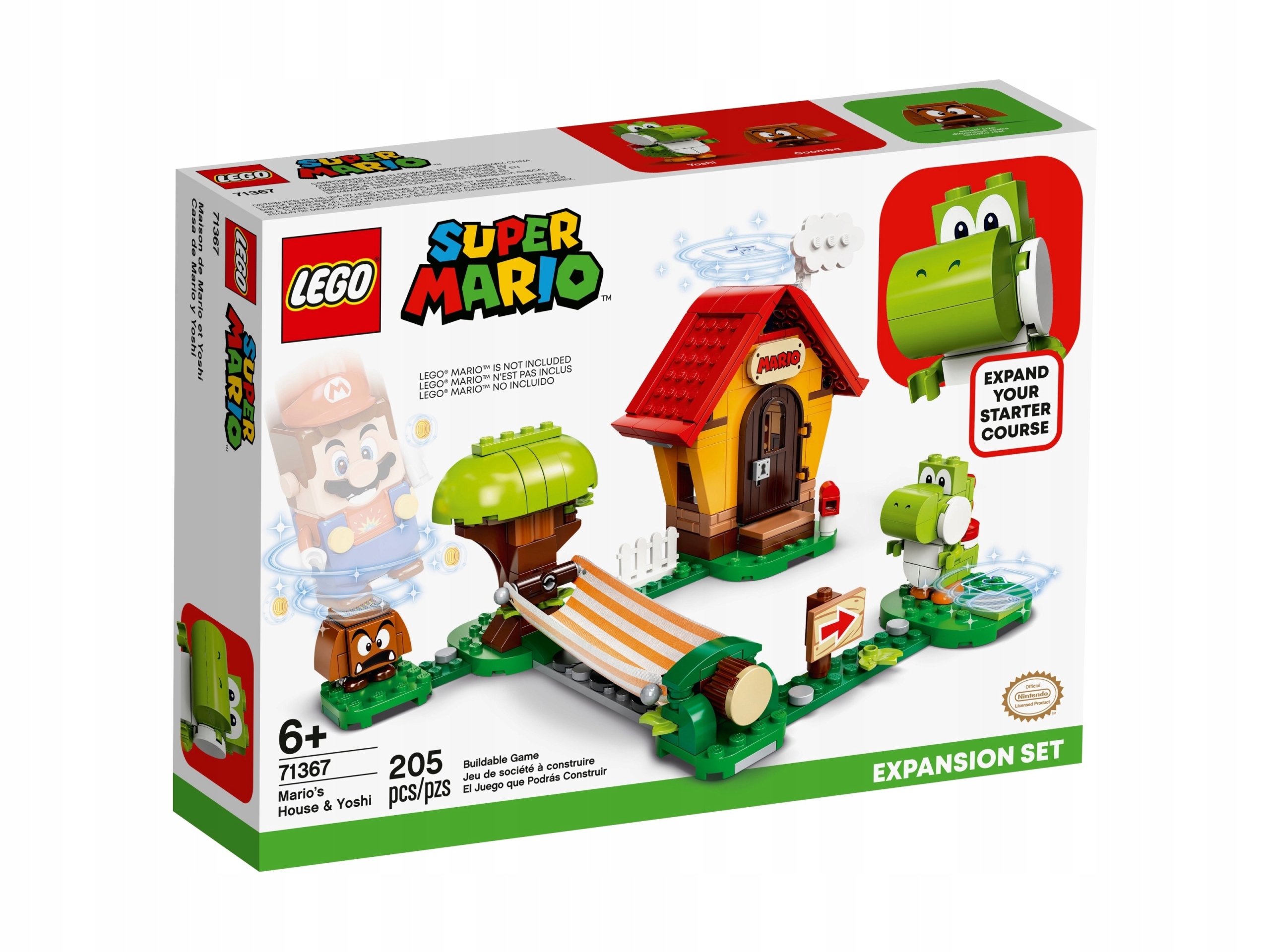Lego Mario 71367 Yoshi a Marioův dům rozšiřující set Nové