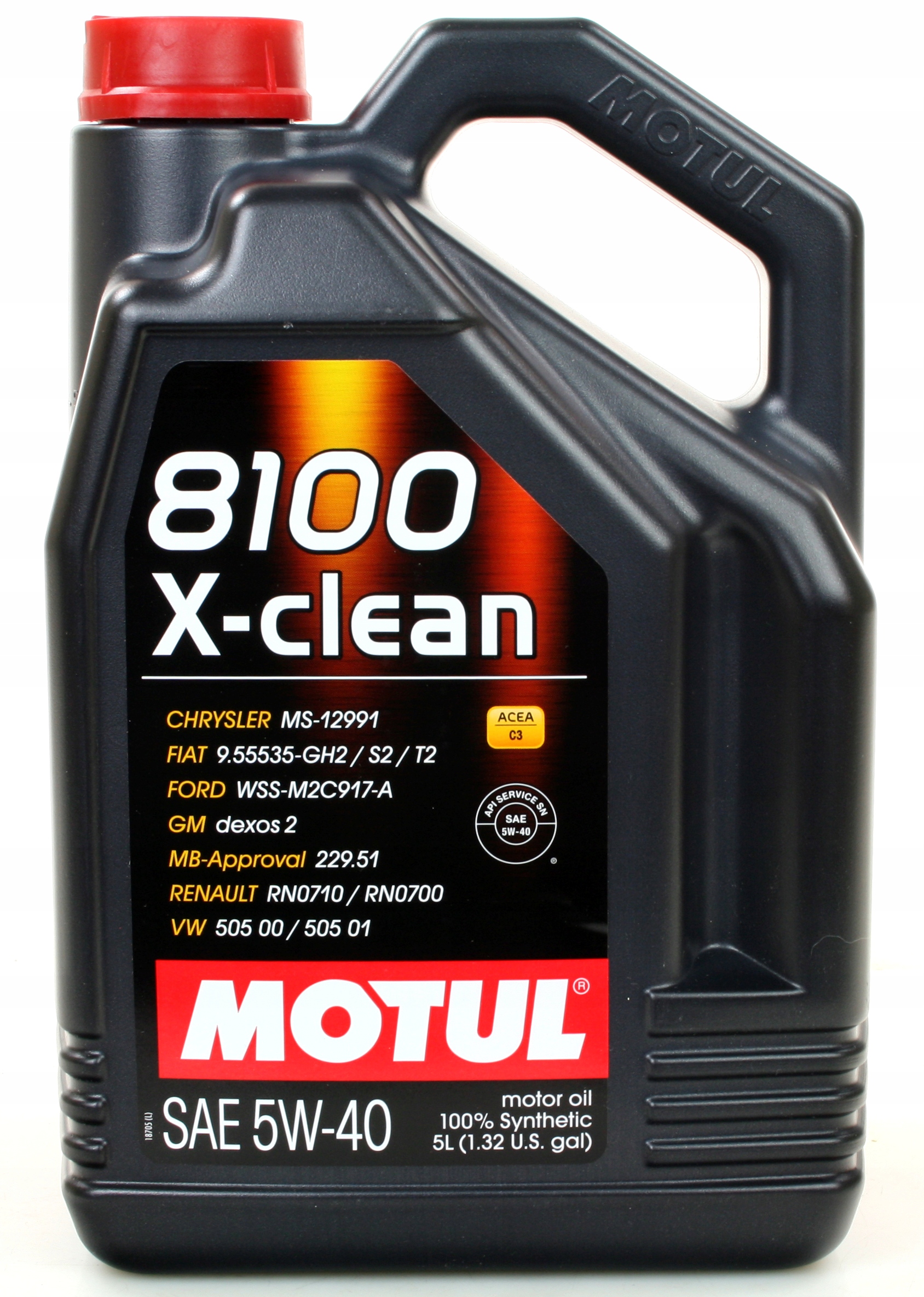 

Olej Motul 8100 X-Clean C3 5W40 5L LL-04 Dexos 2