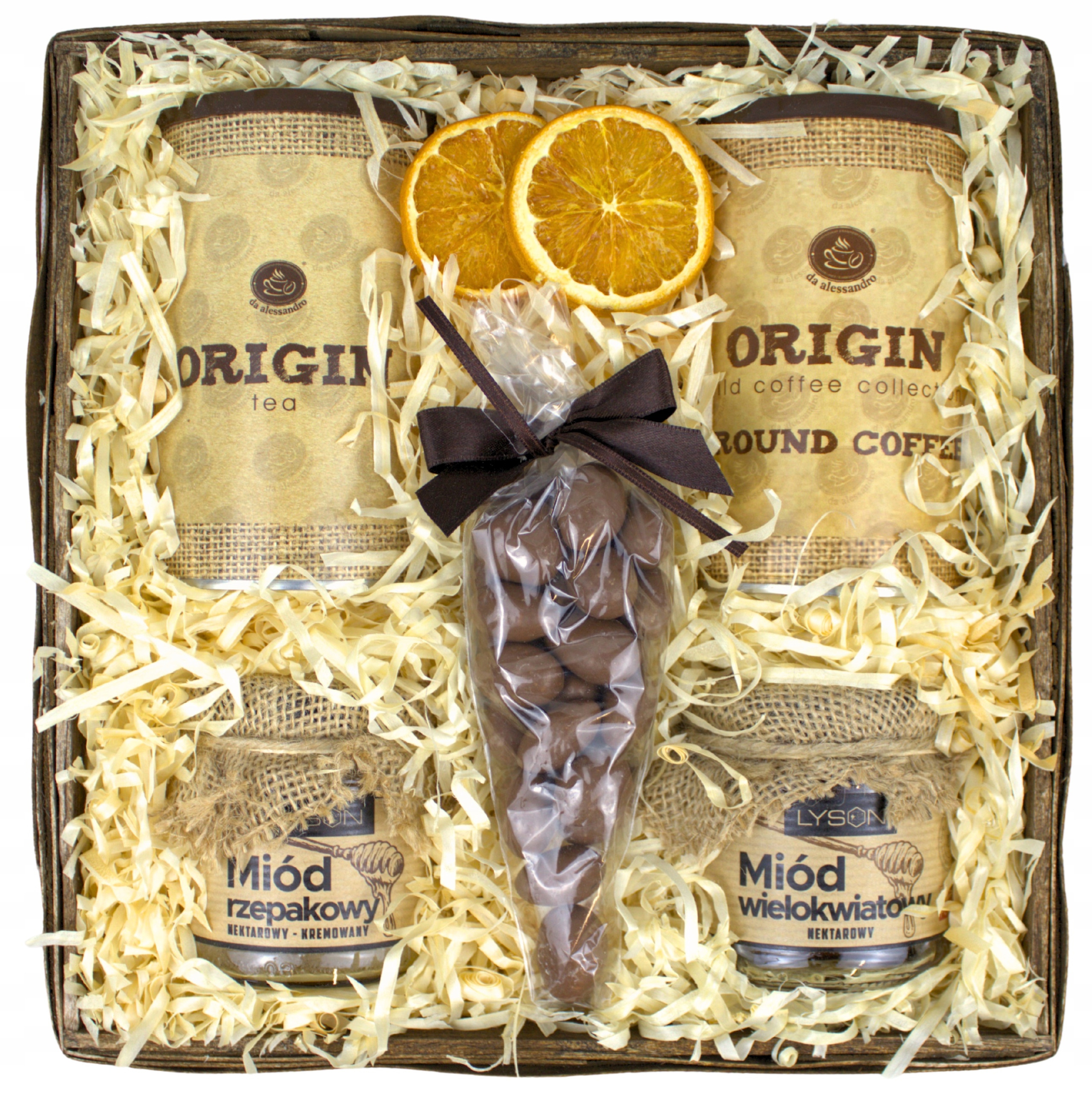 Levně Dárkový koš, dárková sada – „Lorenzo“ – KP/0047