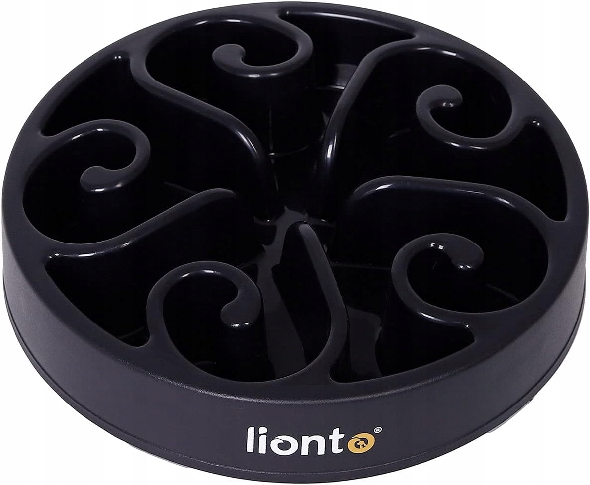 Miska Zpomalující Jídlo Pro Psa Protiskluzová Až Do 100 Stupňů, Černá