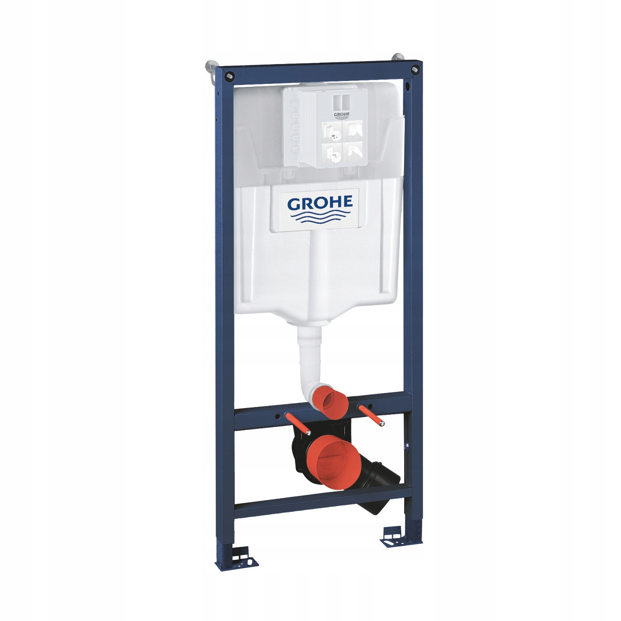 Stelaż do Wc Rapid Sl 2w1 z uniwersalną spłuczką 6-9 l Grohe Polska, 3975