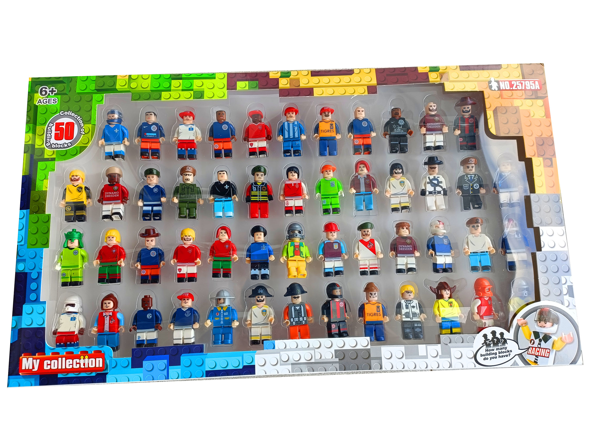 

Zestaw 50 Figurek Mini figurki lego City 50 szt