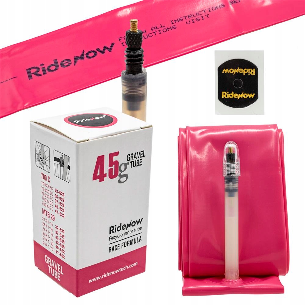 Dętka RideNow Tpu Gravel 28'' presta (45 mm) 32/47-622 28'' x 1,25'' 1,7"