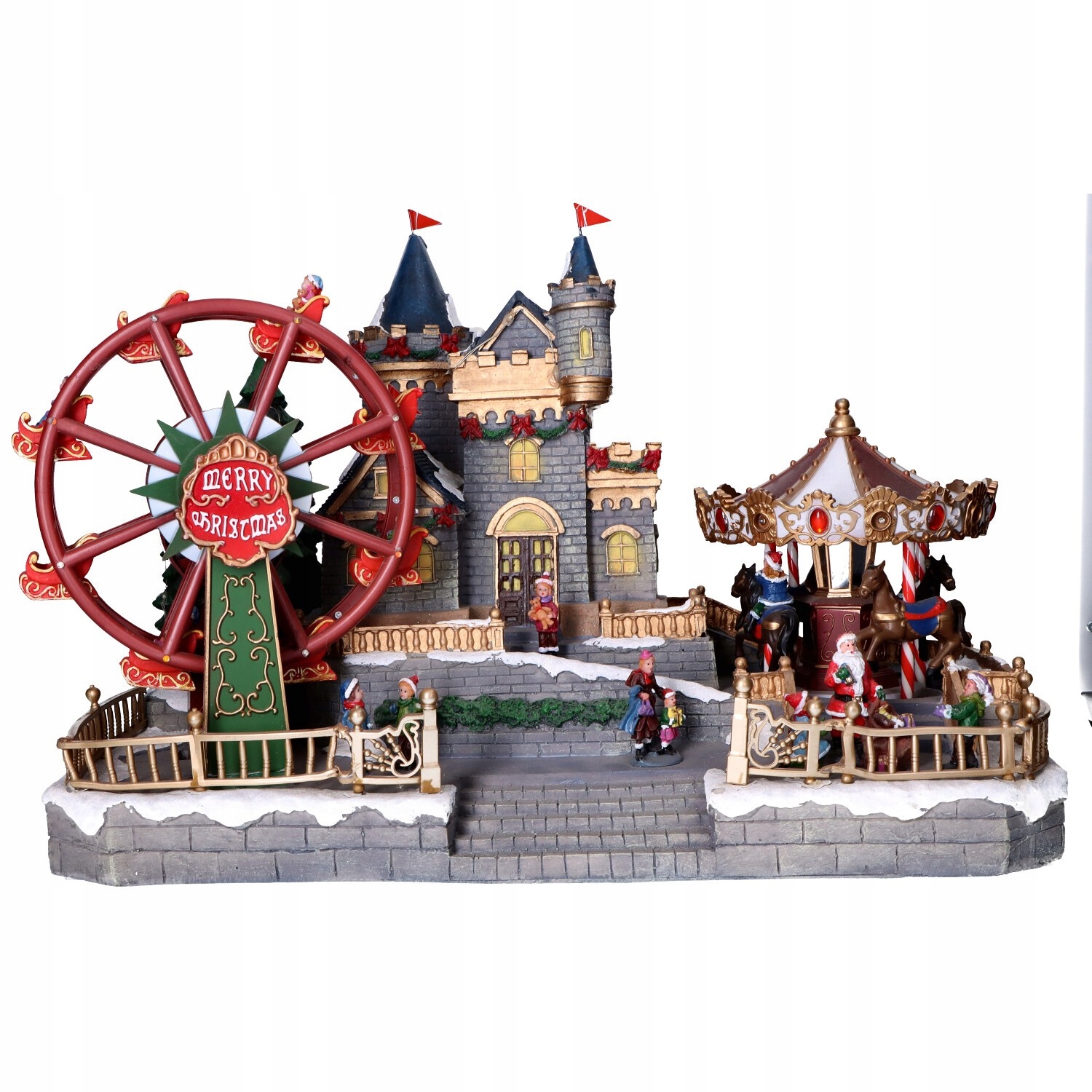 Miasteczko swiąteczne led 50x29x36cm (multikolor) Kod producenta 0