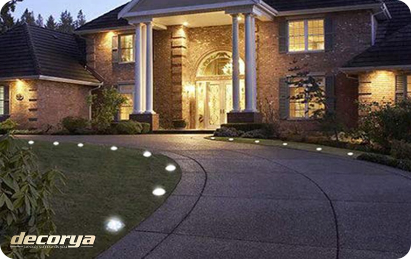 OPRAWA LED NAJAZDOWA LAMPA DO GRUNTOWA OGRODOWA WPUSZCZANA IP65 GU10 230V Waga produktu z opakowaniem jednostkowym 0.58 kg