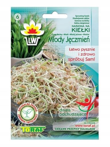Levně 11 x Toraf Mladý ječmen semínka na klíčky 30 g Toraf