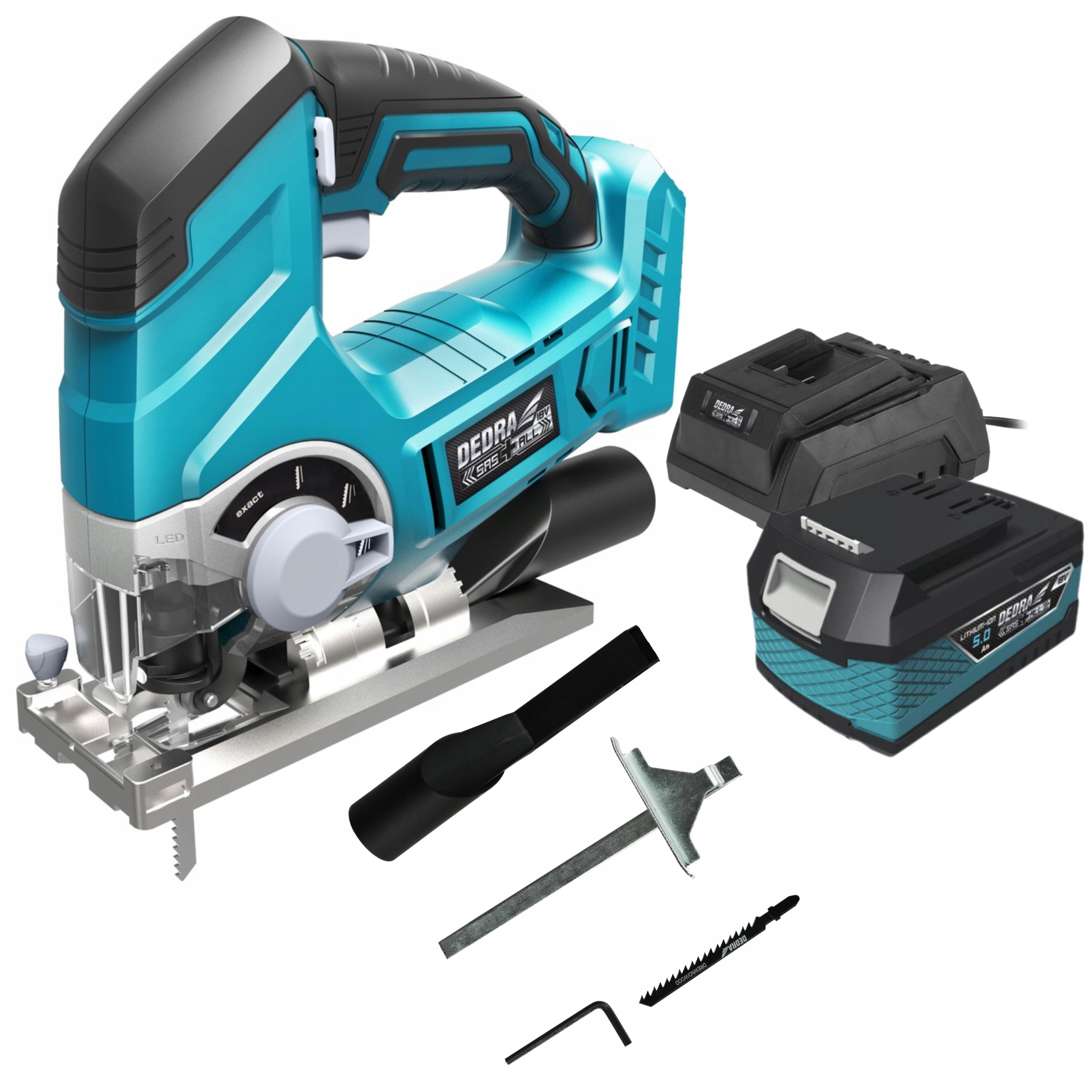 Dedra электролобзик аккумуляторный DED7060 SAS 18v 5Ah