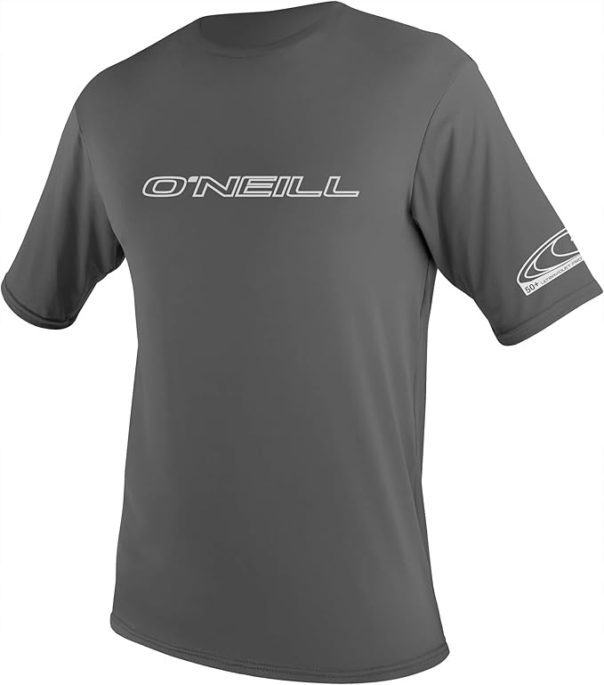 Koszulka do pływania męska Basic Skins Rash Guard graphite S