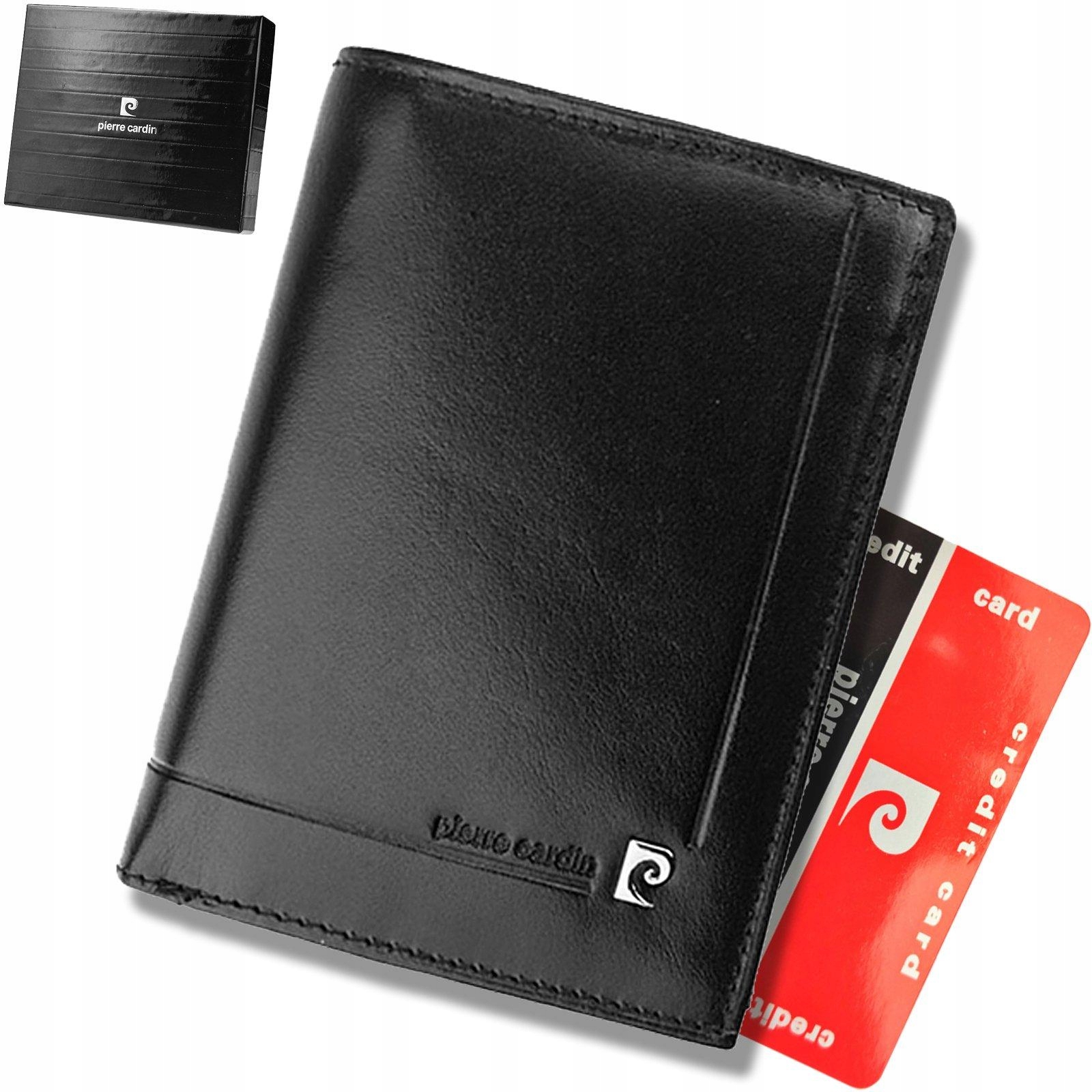 Originální Velká Peněženka Pierre Cardin Z Tvrdé Kůže