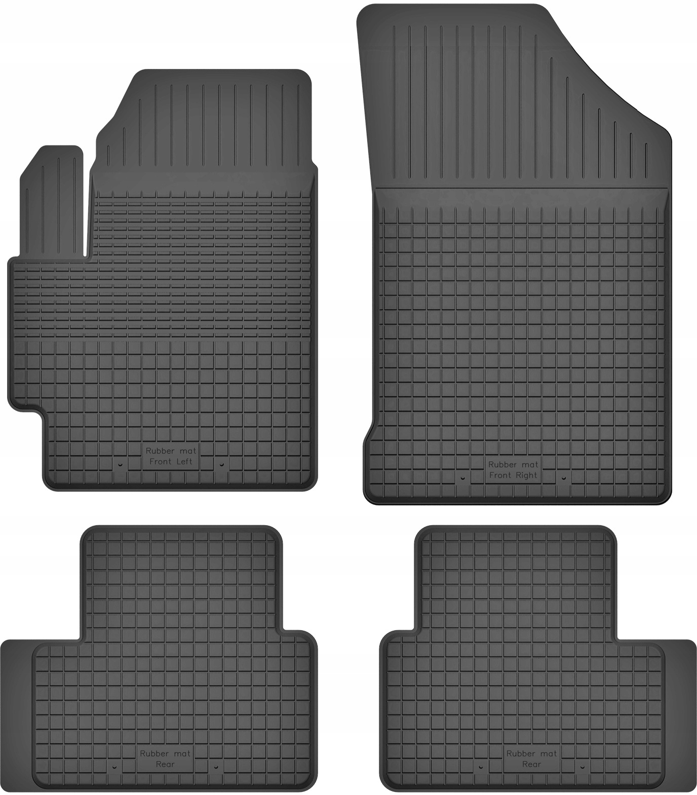 

Dywaniki gumowe do Chevrolet Spark II M300 09-15