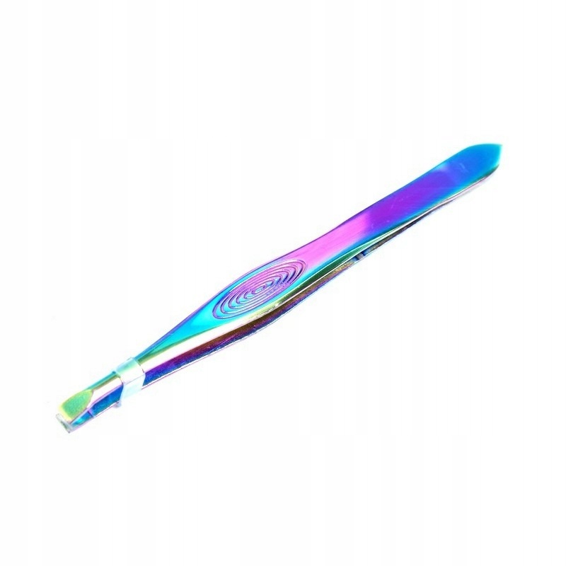 

Pęseta Penseta do brwi profilowana prosta rainbow