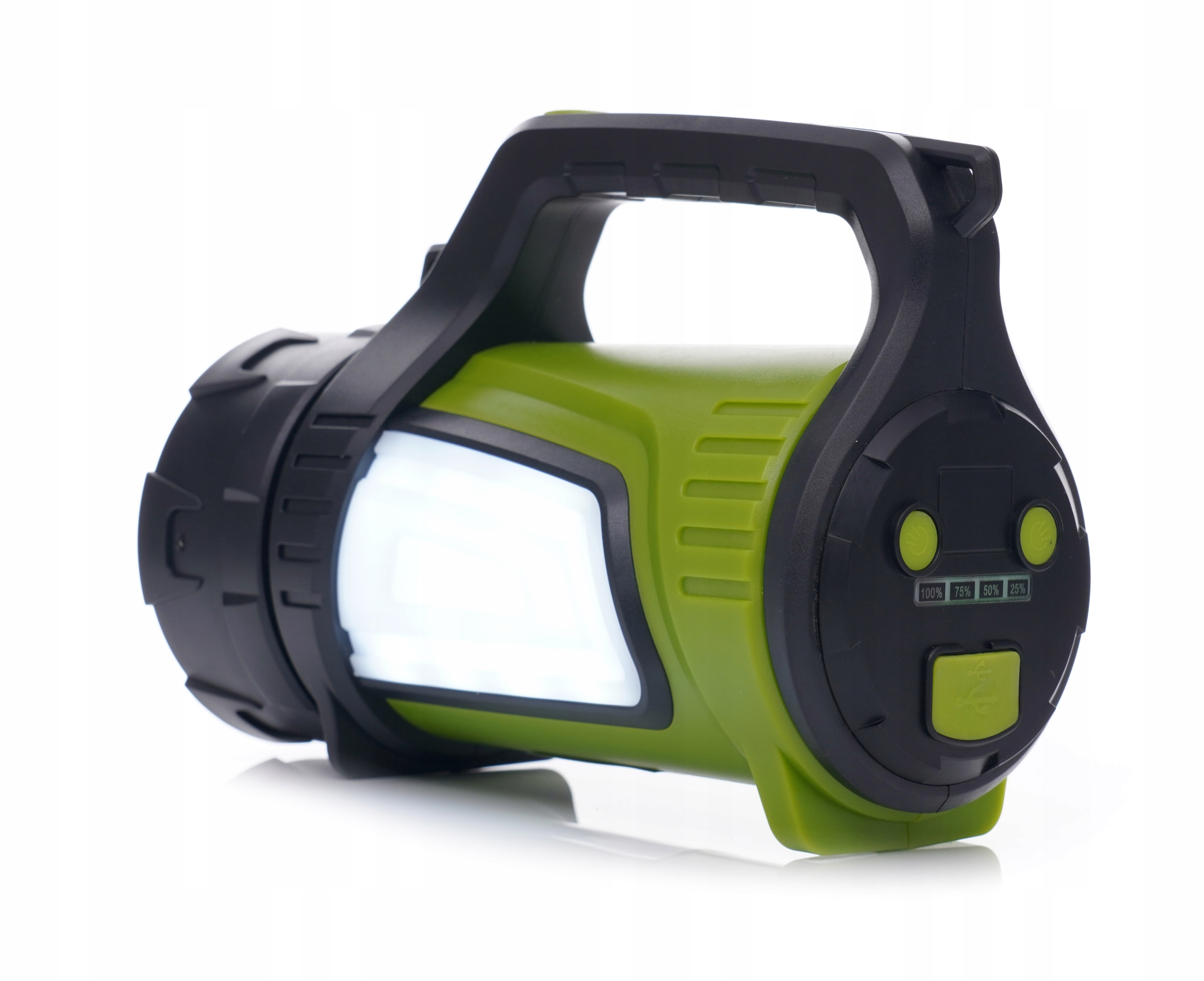 LATARKA AKUMULATOROWA SZPERACZ LED USB ŁADOWARKA Moc 0 W