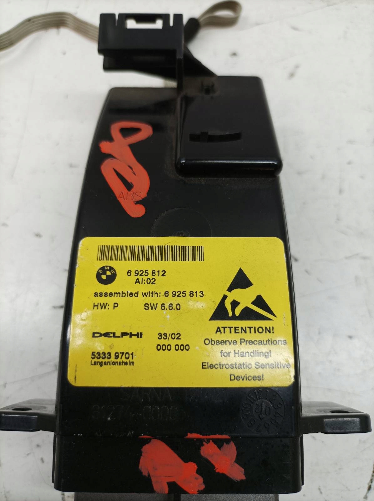 control panel TELEFONEM 6925812 Bmw Seria 7 IV (2001-2008) E65/66/67/68