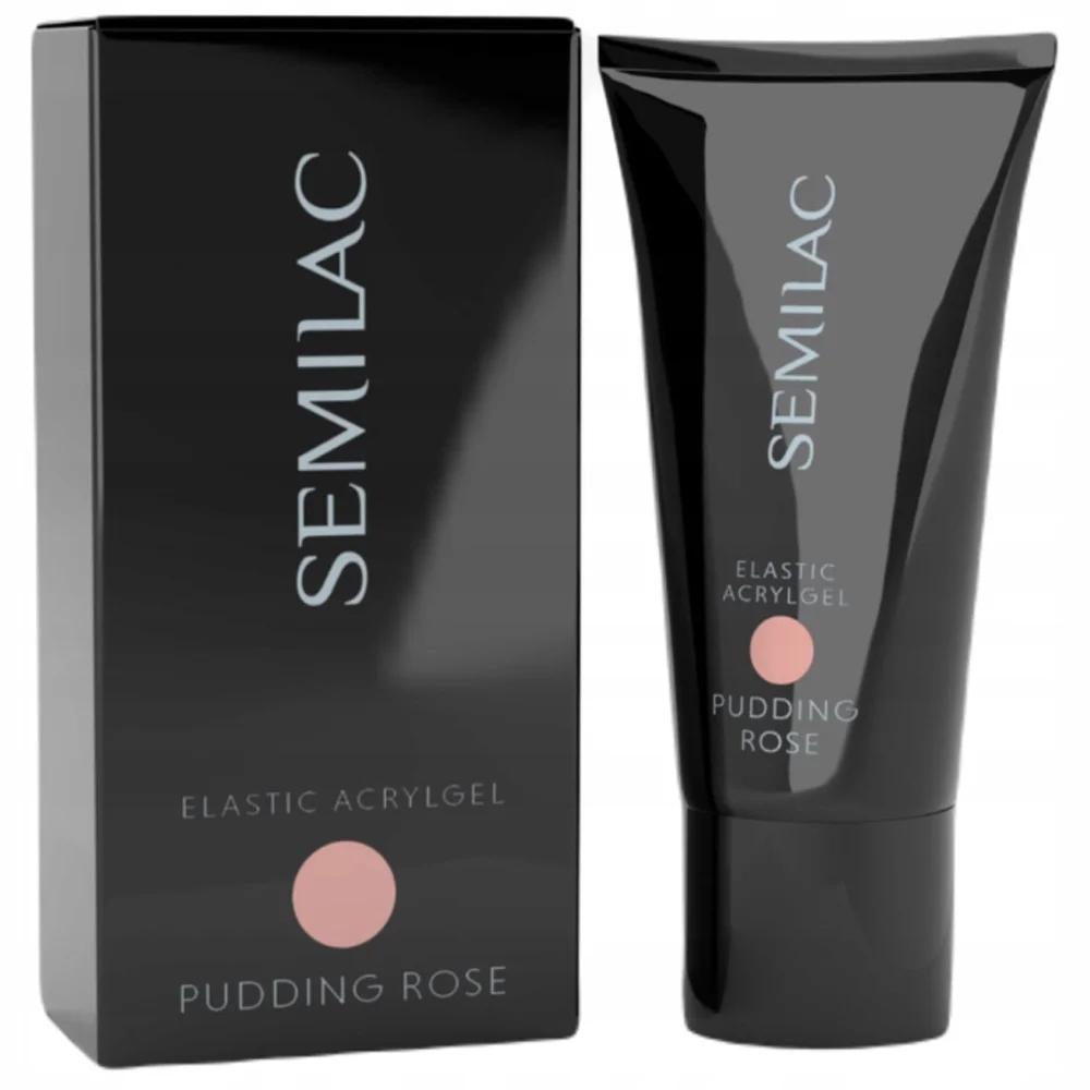Semilac Elastic Acrylgel Akrylový prodlužovač – Puding Rose