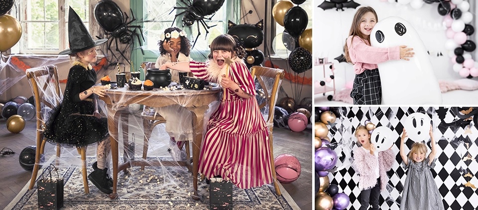 Kły wampira zęby strój przebranie wilkołaka Draculi gadżety Halloween 19mm Marka PartyPal