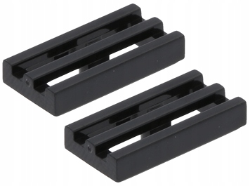 

Lego Płytka 1 x 2 grill 2412b Czarna Nowa 2 szt