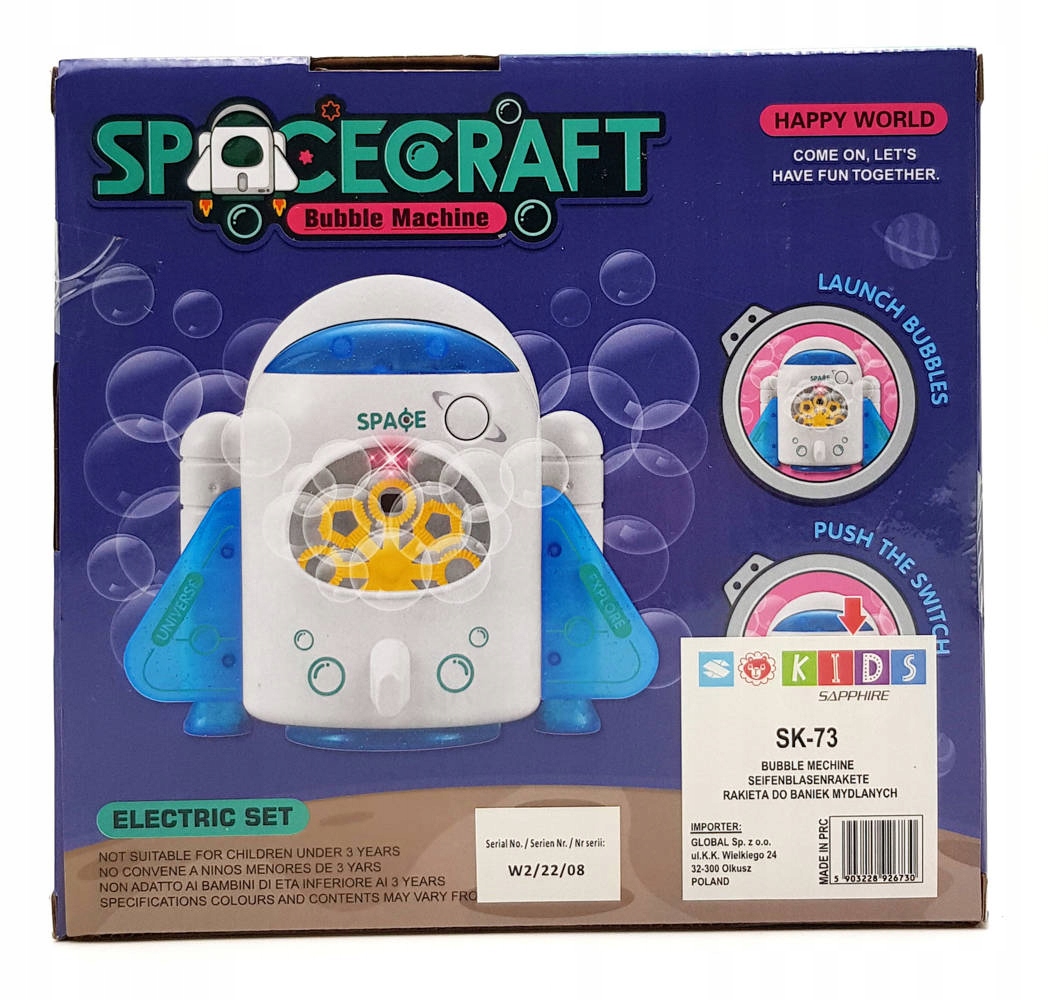 RAKIETA DO ROBIENIA BANIEK APARAT MASZYNA AUTOMAT Bohater brak