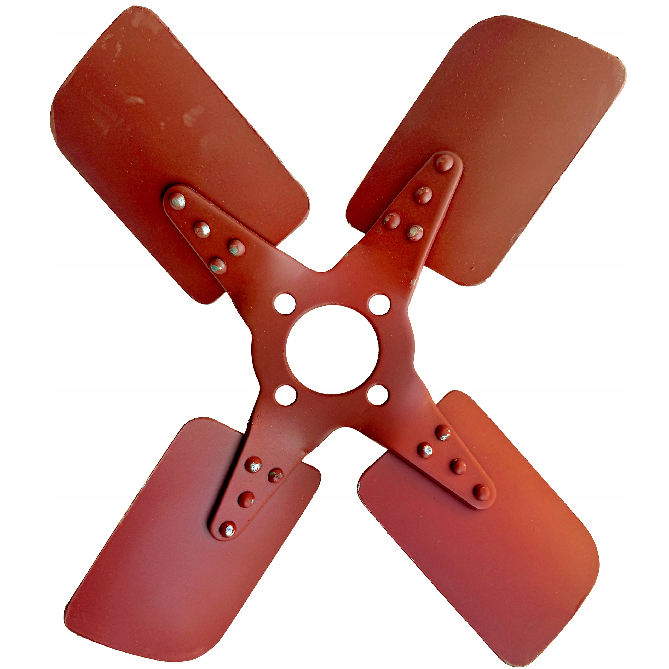 WENTYLATOR URSUS C 330 C-328 WIATRAK CHŁODNICY 4 ŁOPATKOWY METALOWY