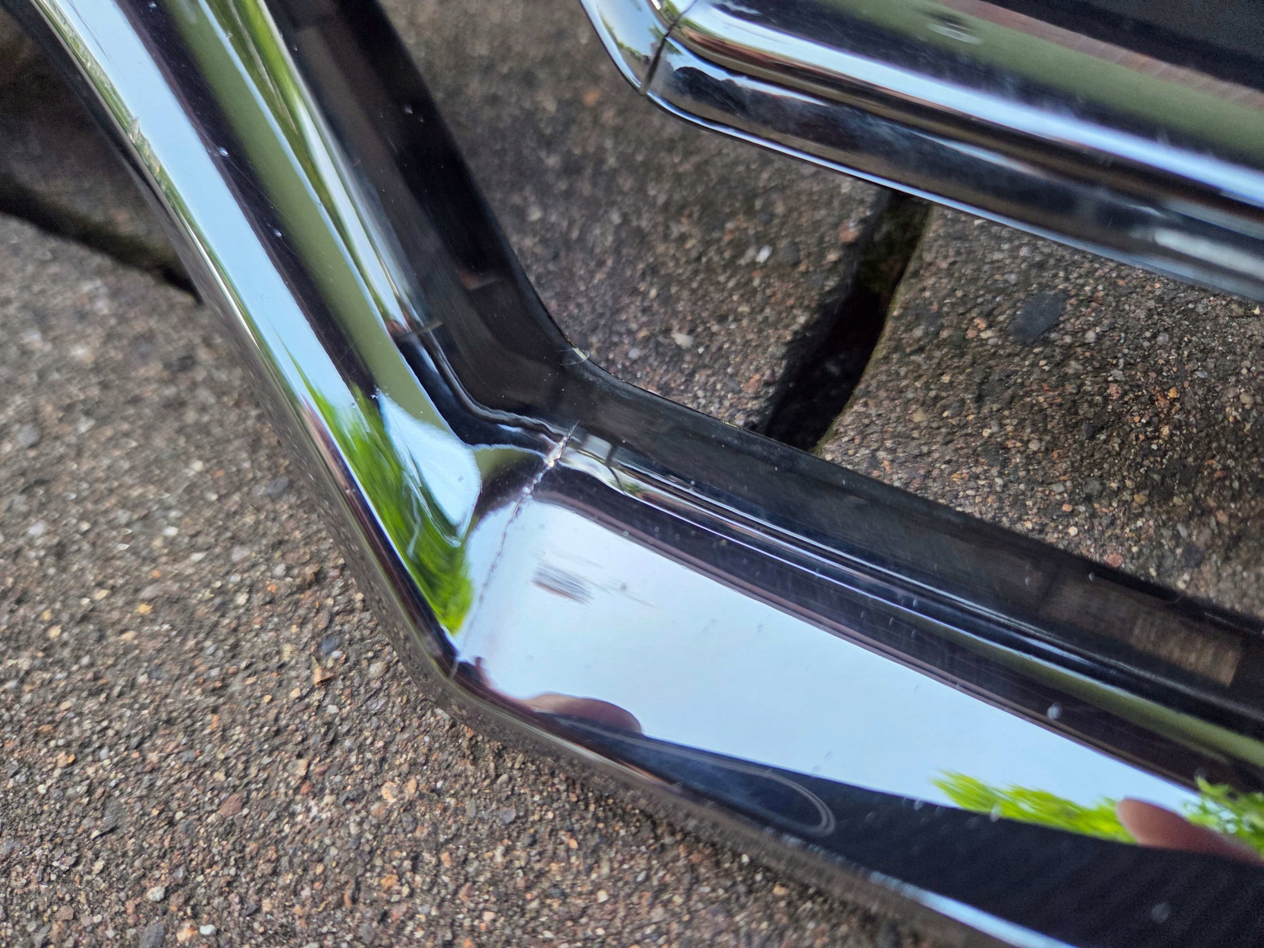 CITROEN DS4 хром решетка бампера переднего 9688184677 11-2015