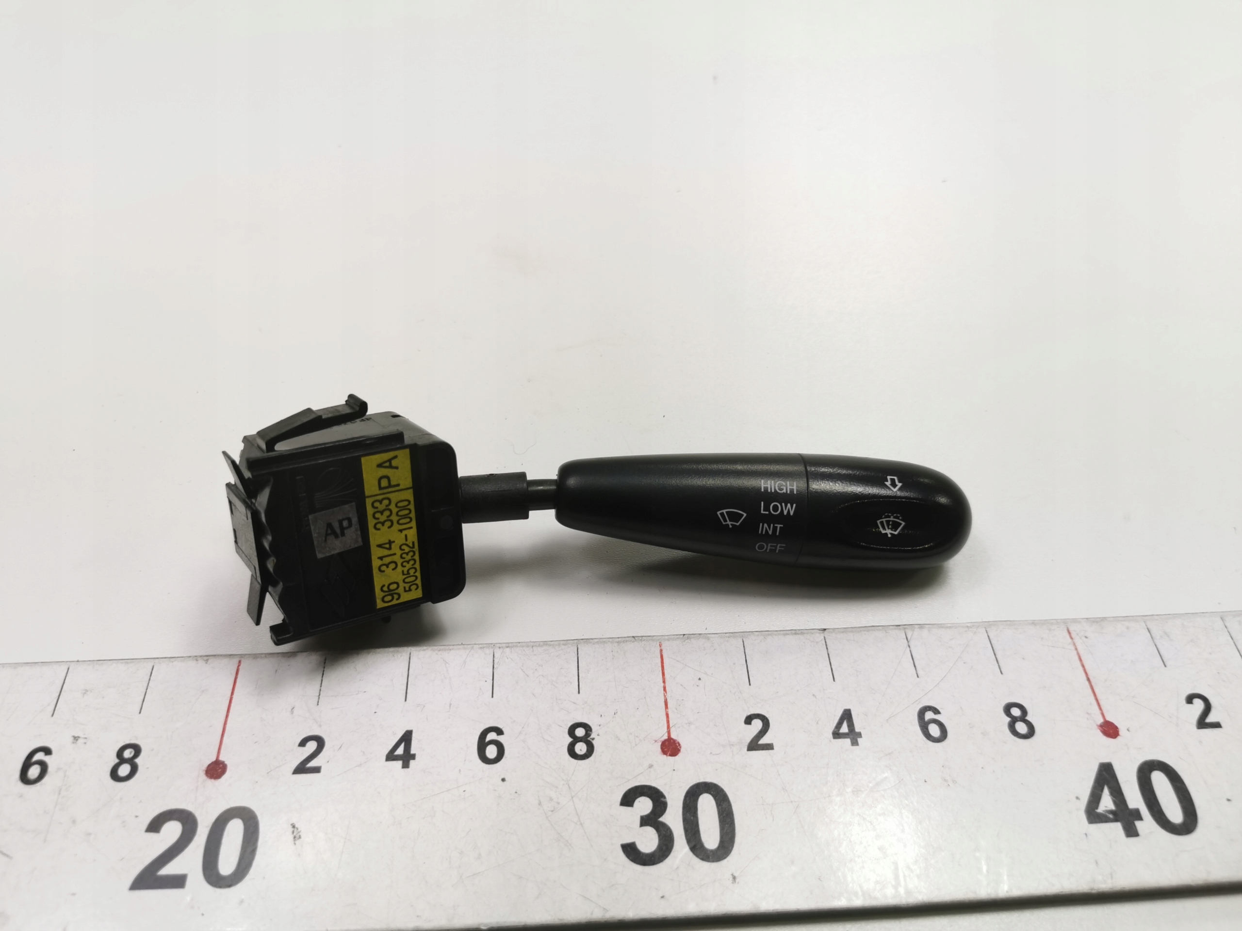 wiper control DAEWOO MATIZ (KLYA) 0.8 96314333 DAEWOO