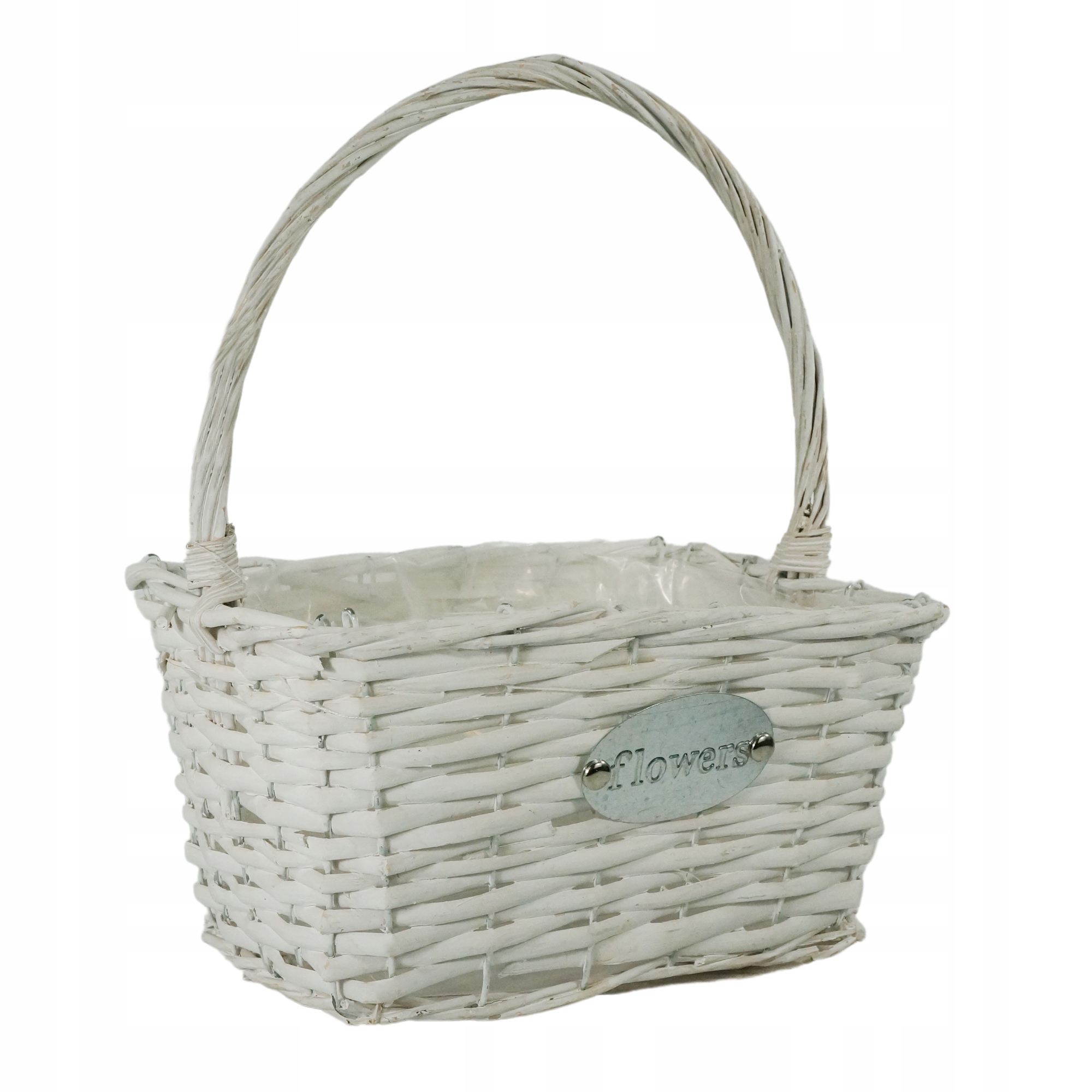 

Kosz wiklinowy 31 cm osłonka pojemnik na kwiaty