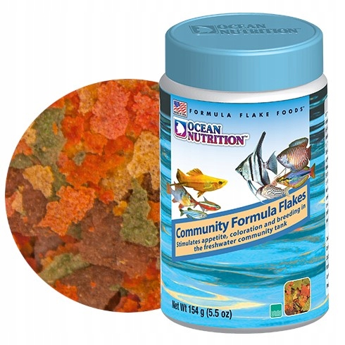 Ocean Nutrition Community Formula Flakes 154 g Krmivo pro ryby s vločkami