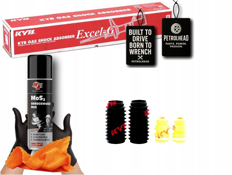 Montážní Sada Předního Tlumiče Mercedes A W168 V #Petrolhead Pro+ Kit1