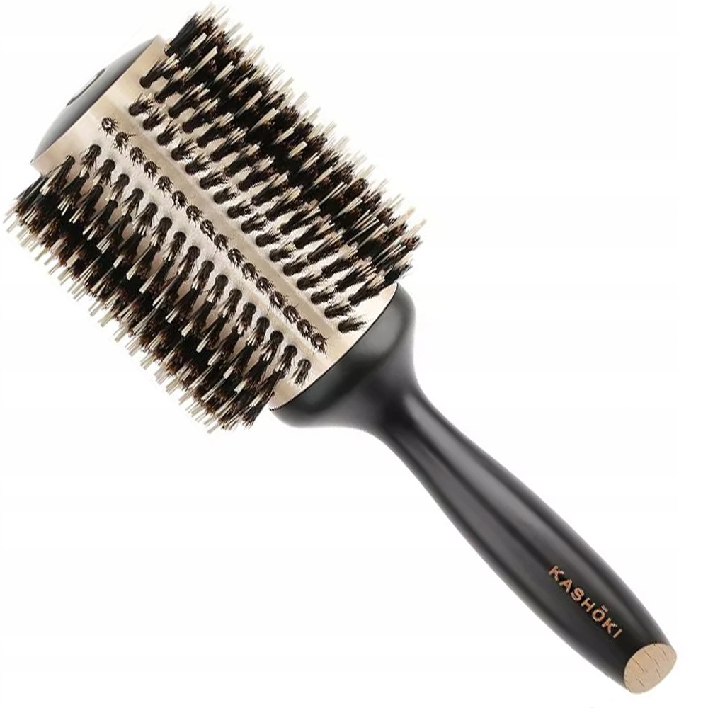 Kashoki Natural Beauty Kartáč Na Vlasy S Divokými Štětinami 50 mm