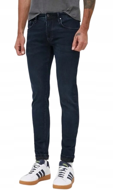 Pepe Jeans Pánské Černé Džínové Kalhoty 30/32 2A5F2_B* 30/32 2_5