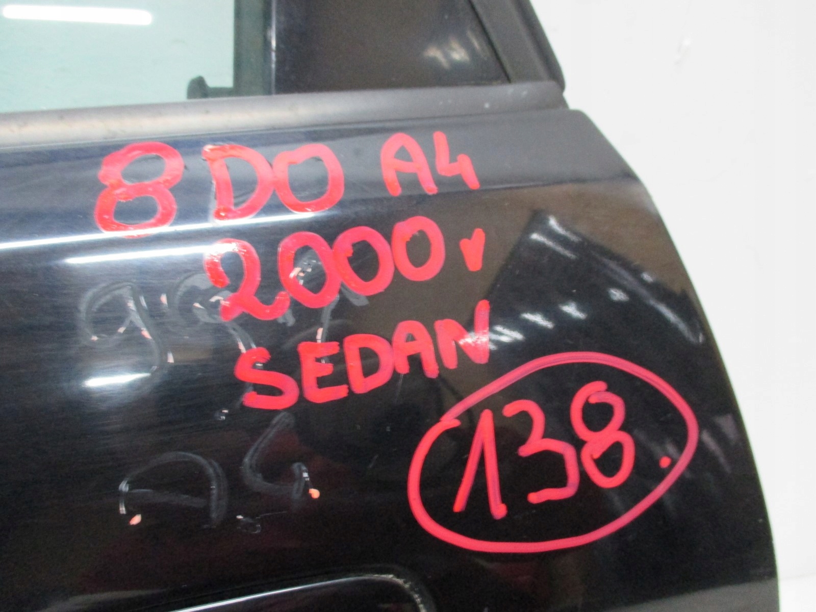 TÜR LINKS HINTEN AUDI A4 8D0 SEDAN