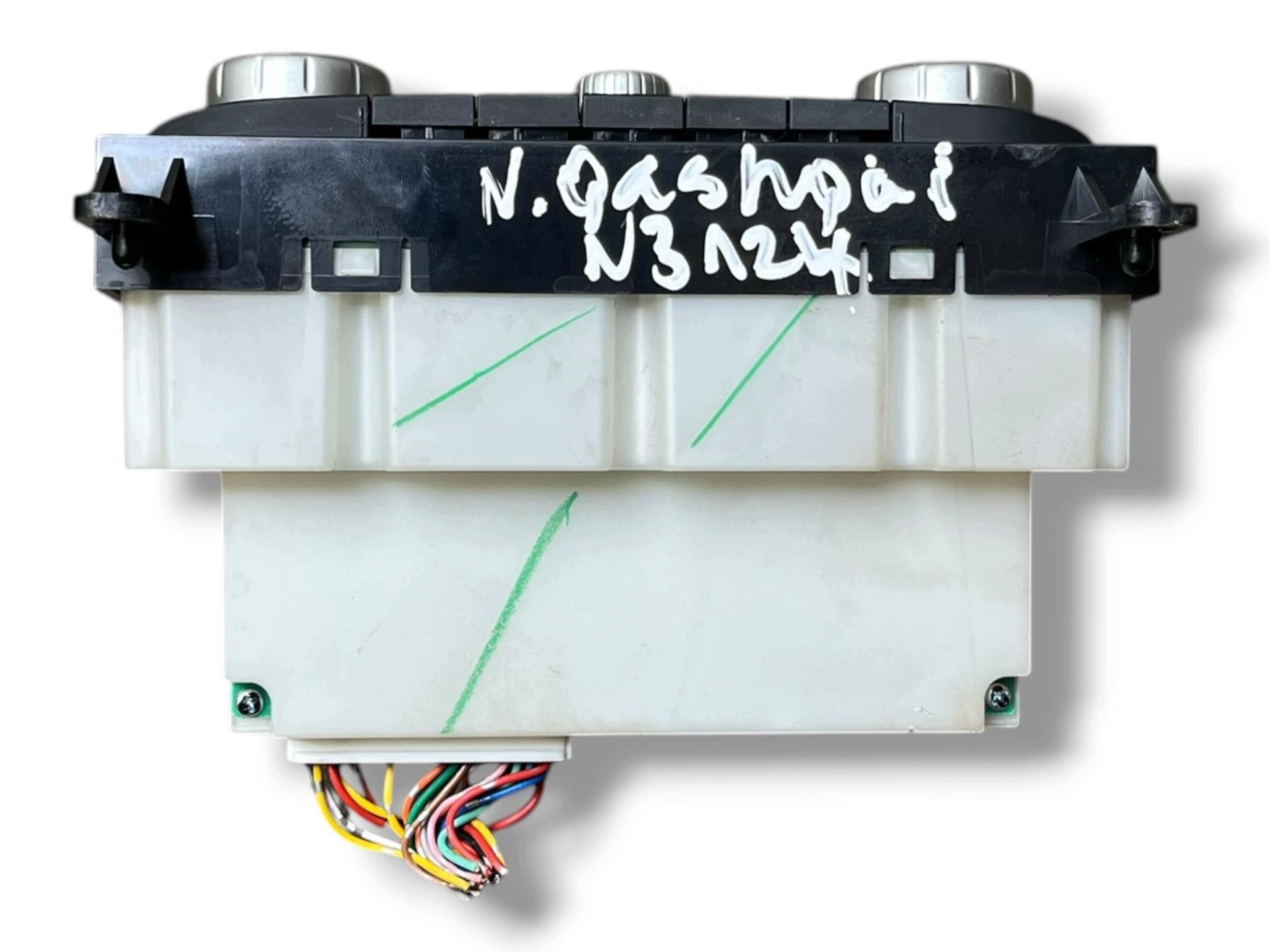 control air conditioning control panel Nissan Qashqai+2 J10 facelift 2010 27500BR57B