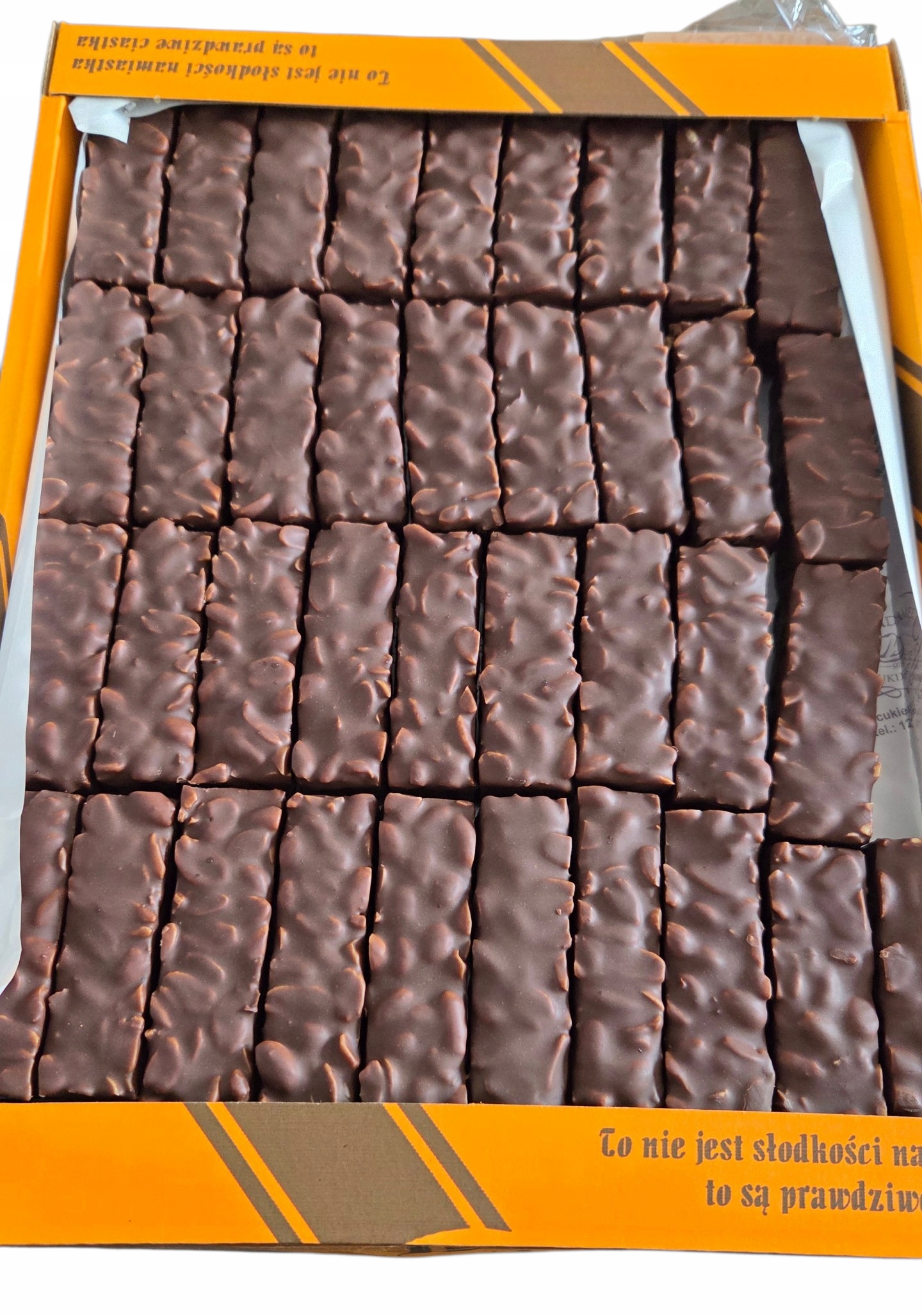 Lukersy biszkoptowe ciastko toffi z karmelem i orzechami 2 kg Adamek