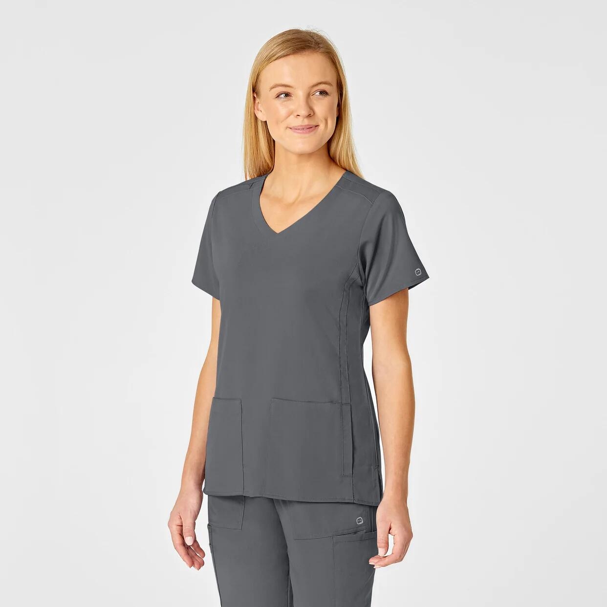 Bluza Medyczna Damska WonderWink Pro Scrubs V-Neck roz. S