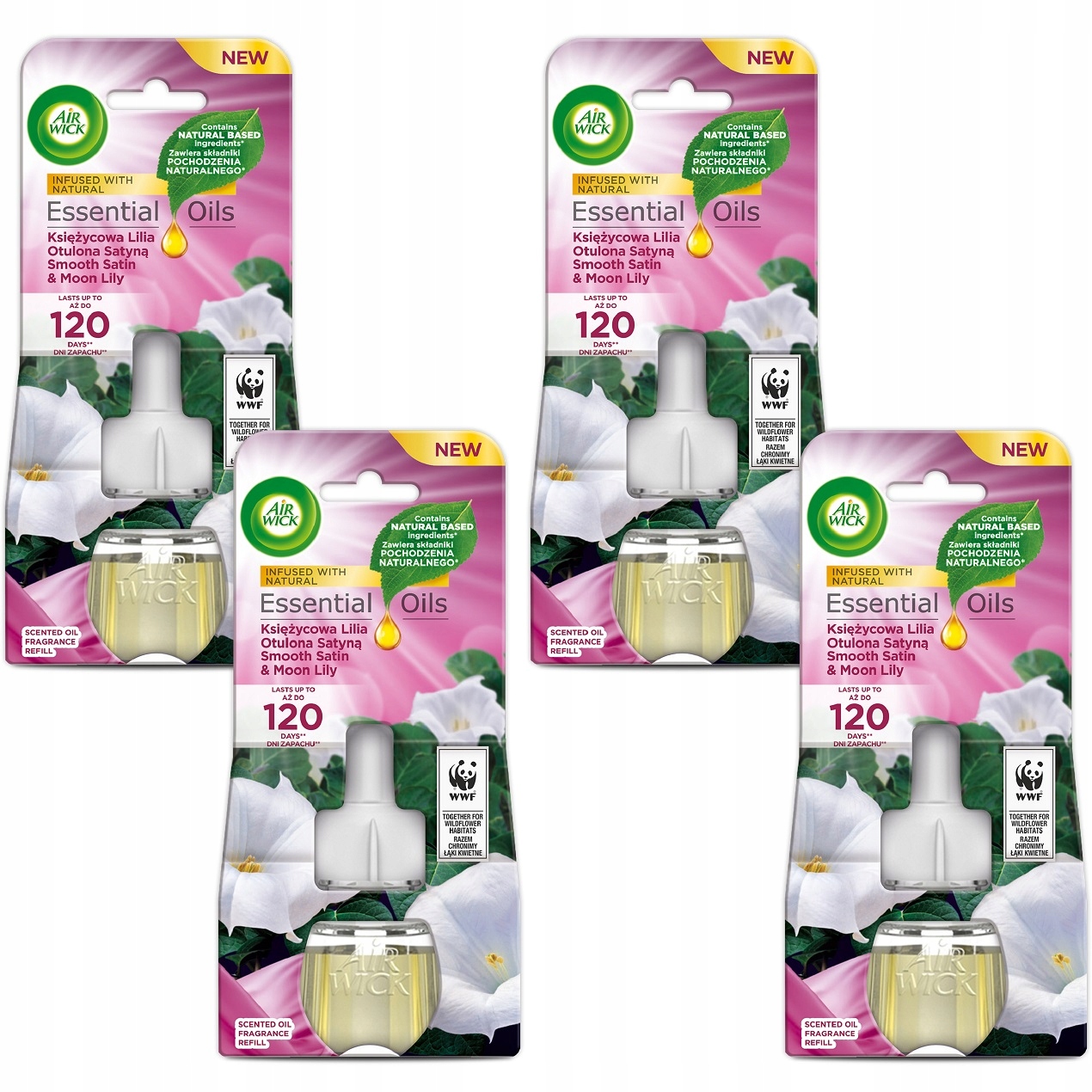 

Air Wick Electrical Księżycowa Lilia 19ml Wkład x4