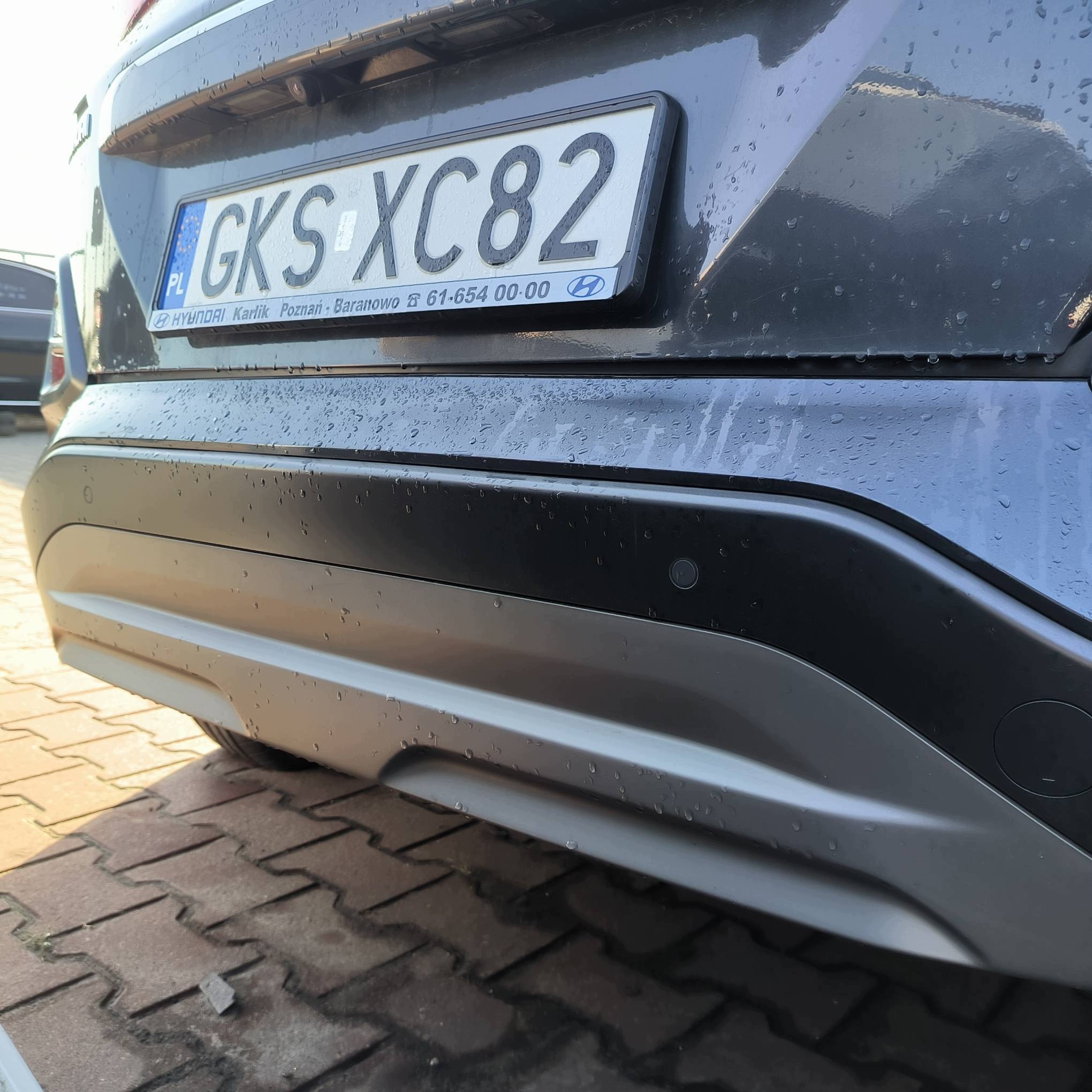 bumper rear part PDC YG7 HYUNDAI KONA