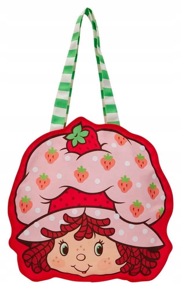 Taška Tote Wildbrain od Loungefly s peněženkou Strawberry Shortcake