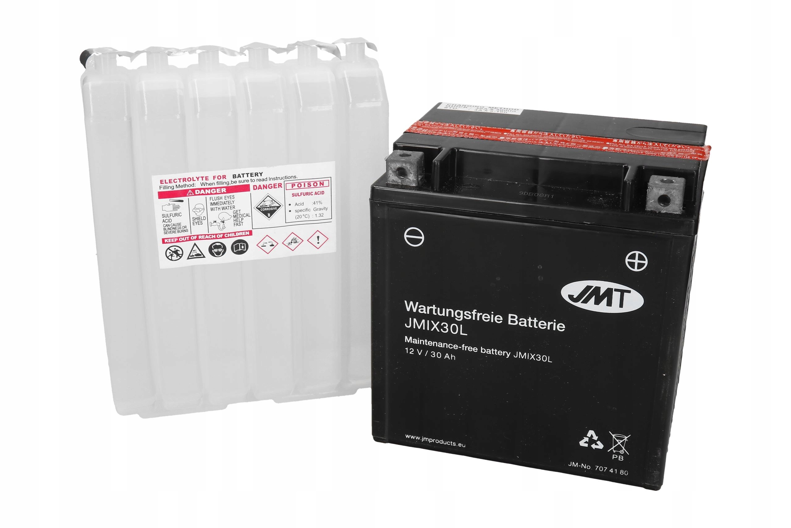 2972 - Акумулятор Jmt YIX30L-BS HD 1690 Road King Classic