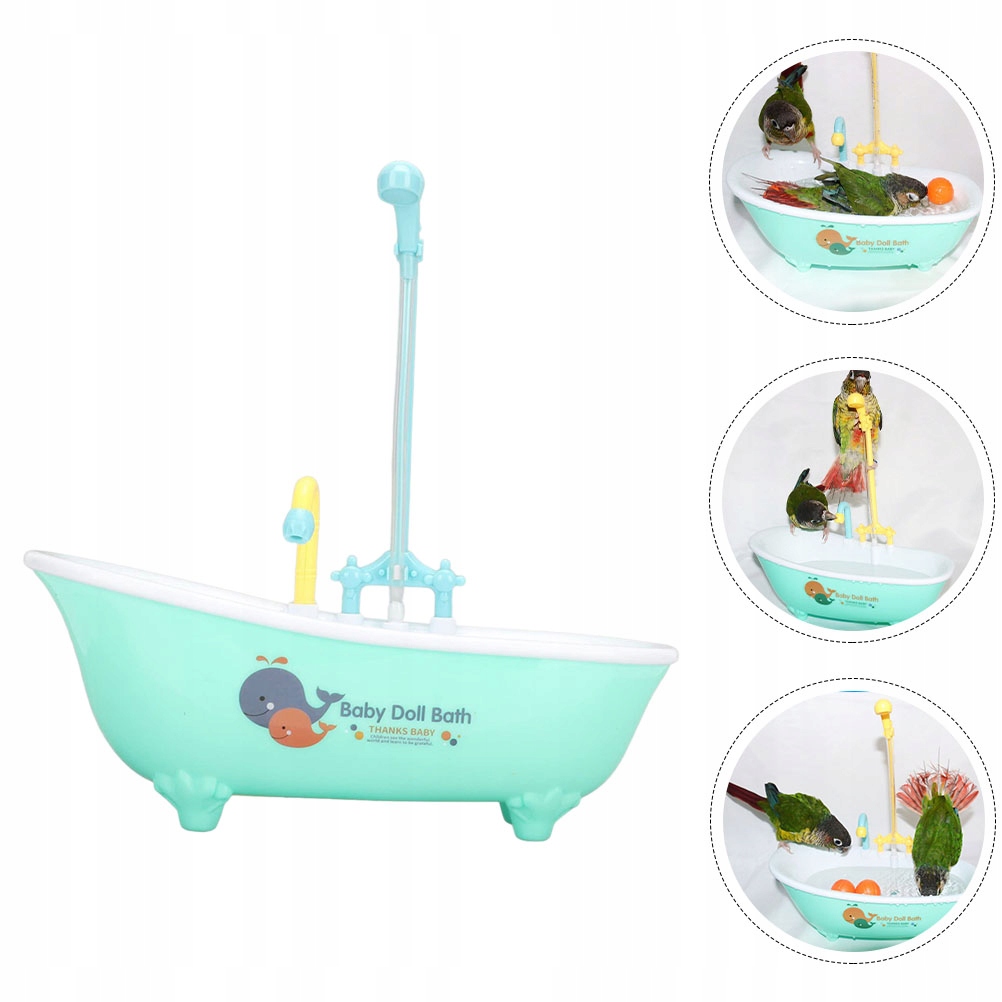 FONTANNY DO KĄPIELI DLA PTAKÓW PAPUGI ZWIERZĘTA Marka inna