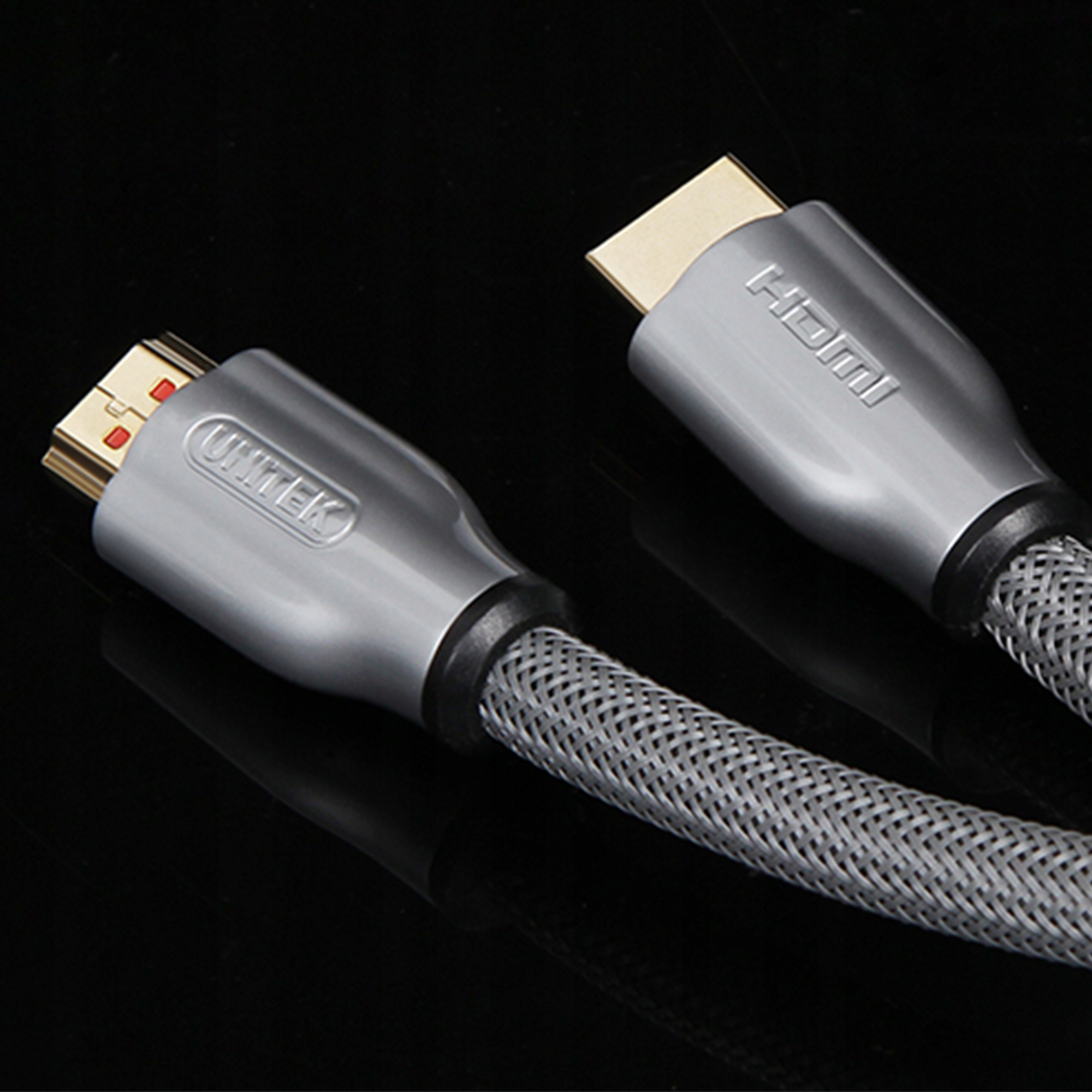 Kabel HDMI-HDMI 1M 2.0 Unitek oplot ; Y-C136RGY Model Y-C136RGY